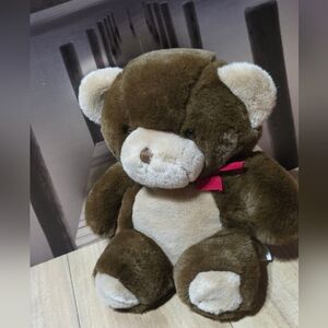 Vintage Teddy Bear 1982 AMC Made In Korea Stuffed Animal